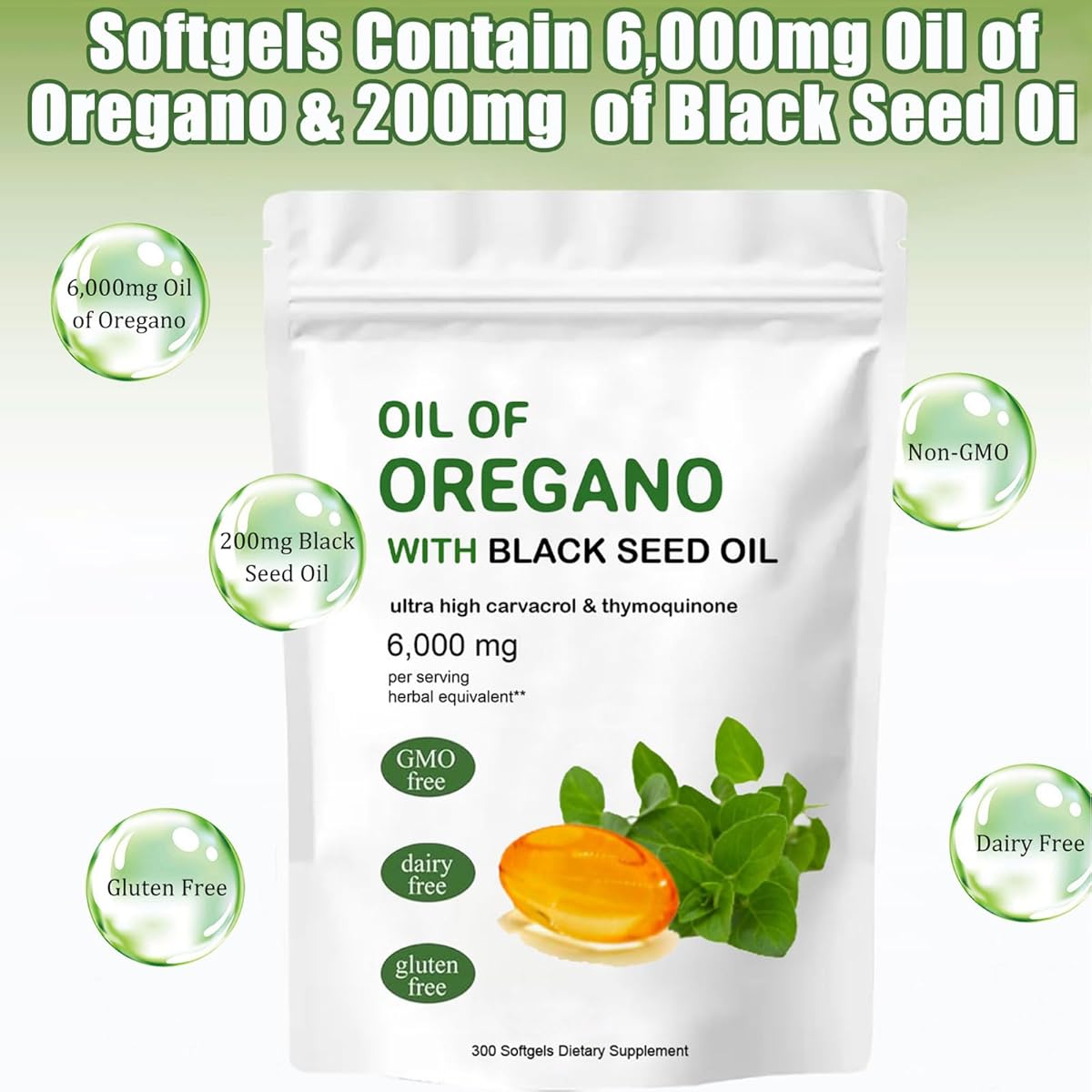 Oil of Oregano Softgels