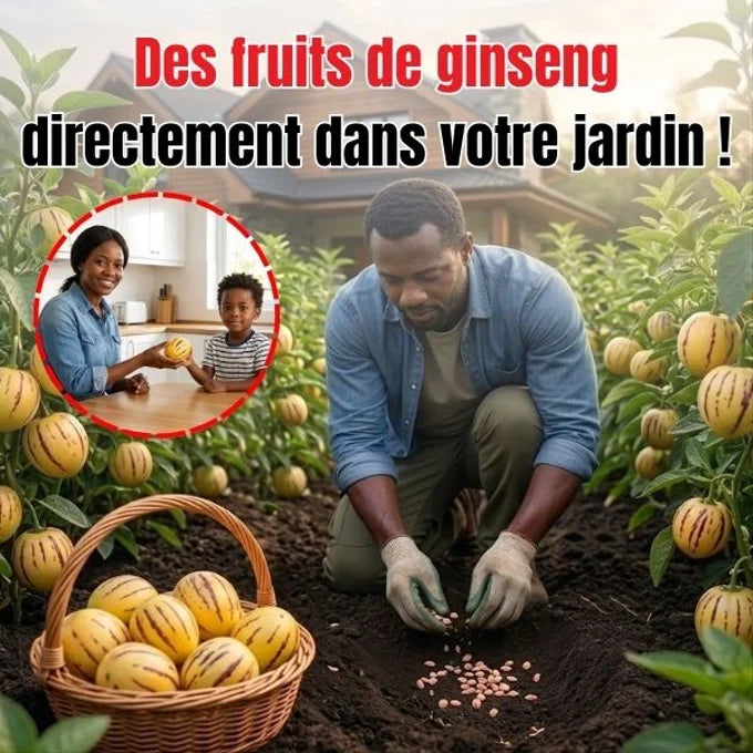 Graines de fruit de ginseng