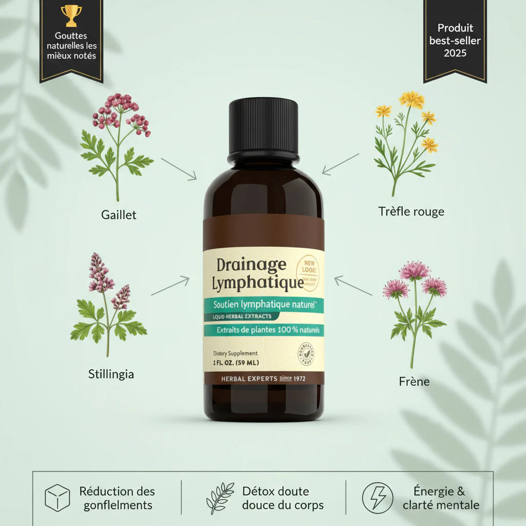 Drainage Lymphatique Liquide – Visage Affiné, Jambes Légères, Ventre Plat